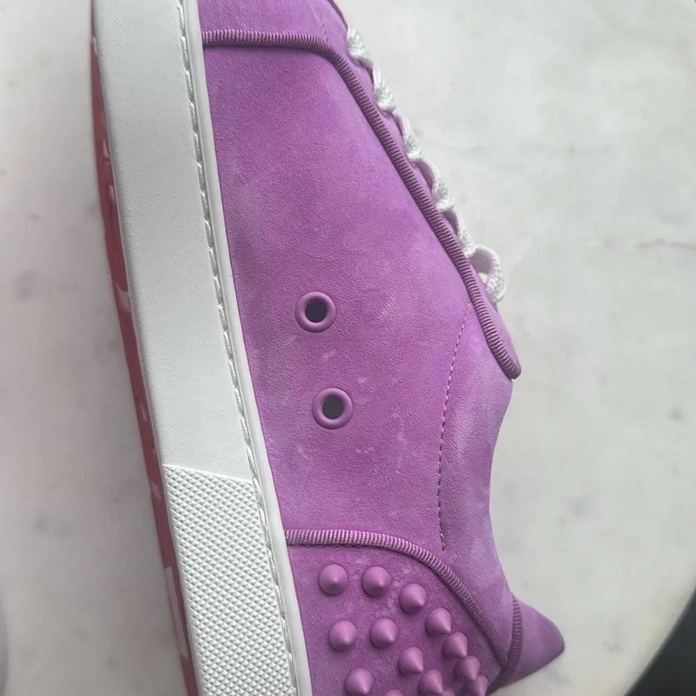 Christian Louboutin Vieira 2 Sneaker Peony size 38 NEW - Picture 9 of 12